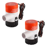 Kit Duas Bombas De Porão 1100 Gl Seaflo Original