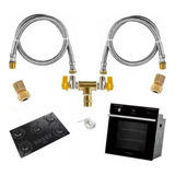 Kit Duplo Gás Encanado P Cooktop E Forno Flexível 1 20 Mt