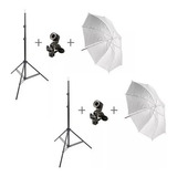 Kit Duplo Newborn Estúdio Iluminaçao Luz Contínua E27