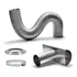 Kit Dutos De Exaustão Ventokit   60mm   Corrugado Alumínio