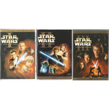 Kit Dvd Star Wars I Ii Iii duplo E Simples 