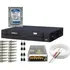 Kit Dvr 4 Ch Intelbras +cabo + Fonte + Conectores C/hd 160gb