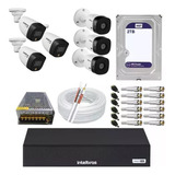 Kit Dvr Mhdx 3008c Hd 2tb Purple 06 Câmeras 1220b Full Hd