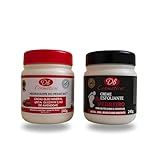 Kit Econômico Hidratante - Esfoliante Para Pedreiro - Recupera A Pele Rachada E Ressecada - Uso Diário Com Hidratação E Esfoliação Potente