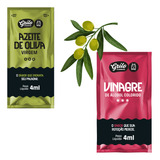 Kit Econômico Sachê Vinagre E Azeite Grilo Alimetos