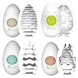 Kit Egg Ovo Mastubador Estimulo Sexshop Flexivel Silky Twister Clicker E Wavy
