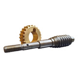 Kit Eixo Coroa Bronze P Motor Deslizante Super Peccinin