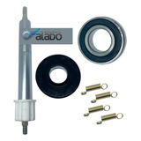 Kit Eixo Rolamento Retentor Compatível Electrolux Lt50 Lt60