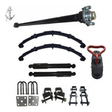Kit Eixo Suspensao Feixes