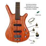 Kit Elétrica Warwick Corvette Push Pull Serie Paralelo