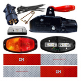 Kit Elétrico Reboque Lanterna Carretinha Led Munheca 2500kg