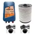 Kit Eletrificador Rural 40 Km Cerca Eletrica Gado Boi 500m Bivolt Ambientude Ef400