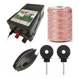 Kit Eletrificador Rural Cerca Eletrica Gado Boi Caes 500m