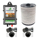 Kit Eletrificador Rural Cerca Eletrica Gado Boi Caes 500m