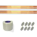 Kit Eletrofita 4 Pistas 2 Metros 750v 10a