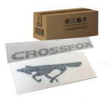 Kit Emblema Adesivo Raposa + Crossfox Original Vw