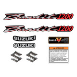 Kit Emblema Adesivo Suzuki