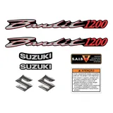 Kit Emblema Adesivo Suzuki