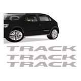 Kit Emblema Adesivo Track