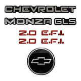 Kit Emblema Chevrolet Monza Gls