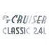 Kit Emblema Em Inox Puro Pt Cruiser + Classic 2.4