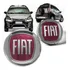 Kit Emblema Grade Mala Fiat Idea 08 A 16 Dianteiro Traseiro