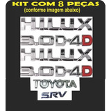 Kit Emblema Hilux 3