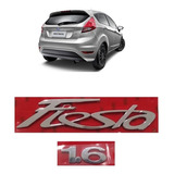 Kit Emblema Letreiro Fiesta 1 6