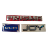 Kit Emblema Letreiro Prisma   Adesivo Eco E Joy 2013 A 2019