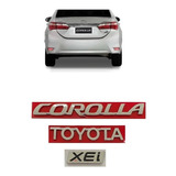 Kit Emblema Letreiro Toyota