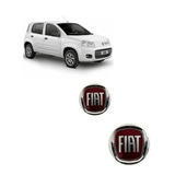 Kit Emblema Logo Fiat Grade E Mala Uno Vivace Way 2010á 2014