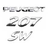 Kit Emblema Peugeot 207
