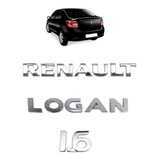 Kit Emblema Renault Logan 1 6 2014 2015 2016 2017 2018