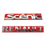 Kit Emblema Scenic Lateral