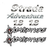 Kit Emblema Strada adventure