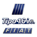 Kit Emblema Tipo 1.6i.e + Fiat Da Grade + Fiat Mala + Brinde