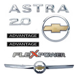Kit Emblemas Astra 2 0 Grade Adesivo Flexp Advantage 08 11