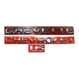 Kit Emblemas Chevette 1