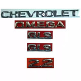 Kit Emblemas Chevrolet Omega Gls 2.2 97 A 98 Modelo Original