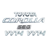Kit Emblemas Corolla Toyota