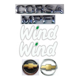 Kit Emblemas Corsa Mpfi 2- Wind Ad. Gm Dou Mala Grade 96/01