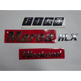 Kit Emblemas Fiat P