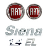 Kit Emblemas Fiat Ver