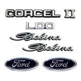 Kit Emblemas Ford Corcel