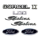 Kit Emblemas Ford Corcel