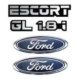 Kit Emblemas Ford Escort