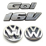 Kit Emblemas Gol 16v
