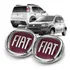 Kit Emblemas Logo Fiat Grade Mala Uno Way Vivace 2011 A 2020