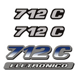 Kit Emblemas Mercedes 712