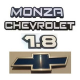 Kit Emblemas Monza Chevrolet